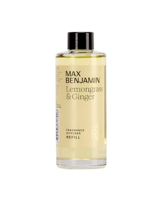 Rezerva difuzor esenta parfumata, Lemongrass Ginger, 300 ml, Classic - MAX BENJAMIN